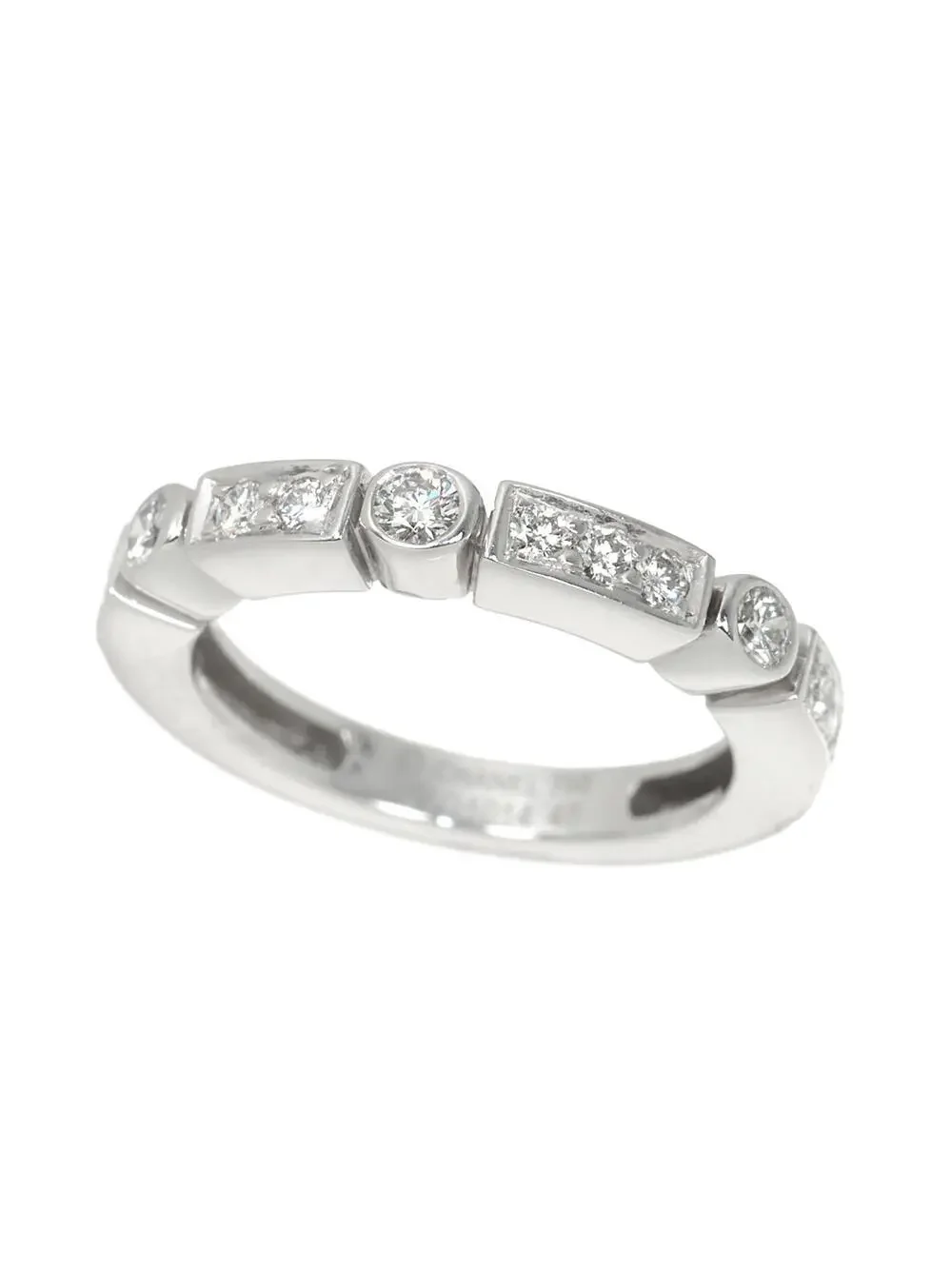 Chanel Ring 18K White Gold With Diamond #357898C17B